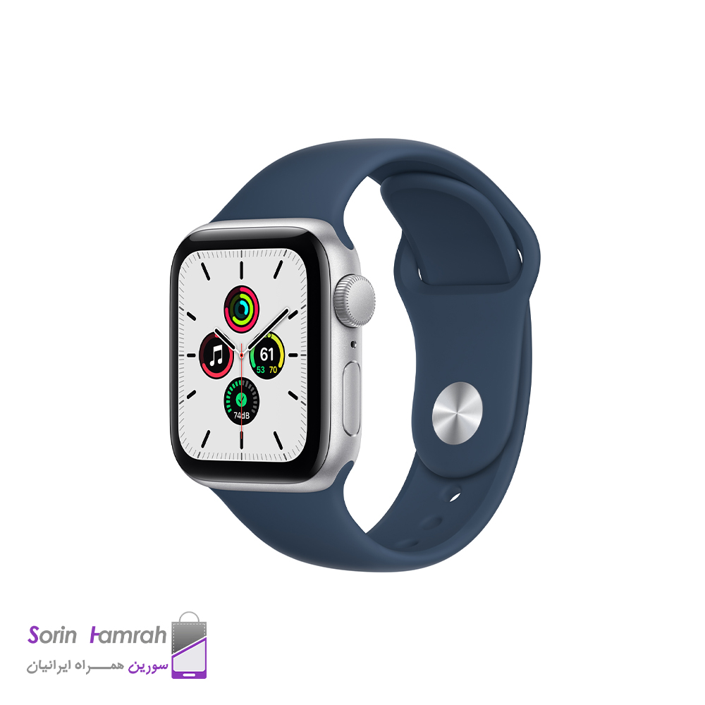 اپل واچ 7 SE مدل 44mm بدنه آلومینیوم با بند سیلیکونی